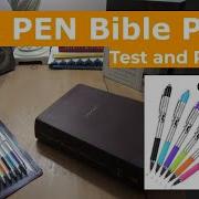 Mr Pen Bible Pens No Bleed Review