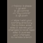 Git 2 How To Add Local Branch Changes To Remote Branch Git Add Git Commit Mycommit Git Push