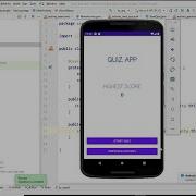 How To Develop Simple Quiz App In Android Studio Quiz App Part 2 Designing Home Page