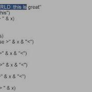 VBScript 3 Strings