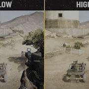 Battlefield Bad Company 2 Low Vs High PC Graphic Settings Comparison