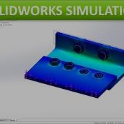 SOLIDWORKS Simulation Bolt Connection