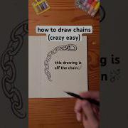 Did I Invent The Easiest Way To Draw A Chain Howtodraw Chain Drawingtutorial