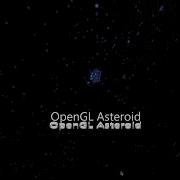 OpenGL Asteroid Simulation Particle System