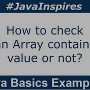 How To Check If Java Array Contains A Value Or Not Java Inspires