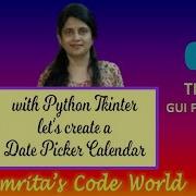 How To Create A Date Picker Calendar With Python Tkinter GUI