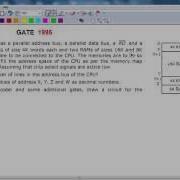 GATE 1995 ECE Find Address Ranges For ROMs And RAMs In Given Memory Mapping