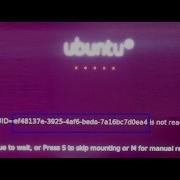 The Disk Drive For UUID Is Not Ready Or Not Present Yet