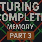 Turing Complete Part 3 Memory