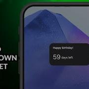 How To Add Countdown Widget To Home Screen Android