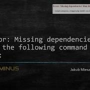 LibreNMS Error Missing Dependencies Run The Following Command To Fix