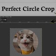 Как обрезать изображение по кругу в GIMP