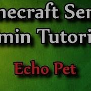 Minecraft Admin How To EchoPet Pet