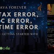 Syntax Error Logic Error Runtime Error Java Programming