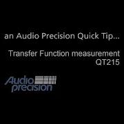QT215 Transfer Function Measurement