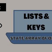 React Update Array Of Objects Using UseState Hook Lists And Keys Part 11