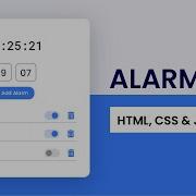 Alarm App Javascript With Multiple Alarm Feature