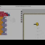 NEPO Drive Square Using Variables With Open Roberta Simulator