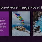 Direction Aware Image Hover Effects