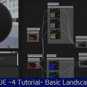 How To Make A Basic Landscape Material UE 4 Tutorial