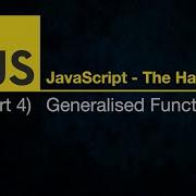 JavaScript The Hard Parts Generalised Functions Part 4 Full Course