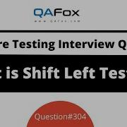 What Is Shift Left Testing Software Testing Interview Question 304