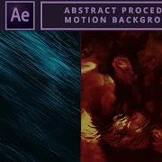 Abstract Procedural Motion Backgrounds In AE After Effects Tutorial