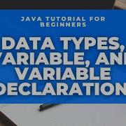 Java Tutorial For Beginners Using Eclipse Data Type Variable Variable Declaration Sample Program