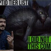 The Cryptid Tier List TierZoo CG Reaction
