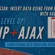 Insert Data Using Form Elements With Validation Dynamic Data Processing PHP And Ajax Tutorial