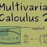 Multivariable Calculus 25 Implicit Function Theorem