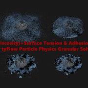 XSPH Viscosity Surface Tension Adhesion Post Effect For TyFlow