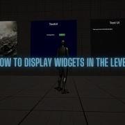 How To Display Widget In The Level Unreal Engine 5 Tutorial