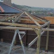 Wooden Gazebo Build 2 5m