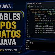 Variables Y Tipos De Datos En Java Curso Java Desde Cero 3