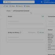 PowerPlatformTip Concurrent Control