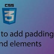 HTML CSS 2020 Tutorial 14 How To Add Padding Around Elements