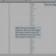 Gephi Export Node Data To CSV
