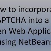 How To Incorporate ReCAPTCHA Into A Java Maven Web Application Using NetBeans