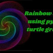 Drawing Rainbow Spiral Using Python Turtle Pythonturtle Coding Python Geekhacker