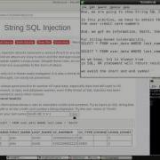String SQL Injection