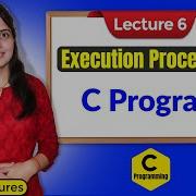 C 06 Execution Process Of A C Program C Programming Tutorials