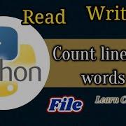 Python Count Lines And Words In A File