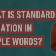 What Is Standard Deviation In Simple Words