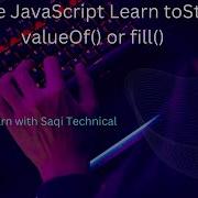 Lecture No 28 Advance JavaScript Learn ToString Or ValueOf Or Fill URDU HINDI