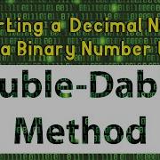 Double Dabble Method Repeated Division By 2 Method Decimal To Binary Conversion