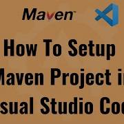 Setup Java Maven Project In Visual Studio Code VSCode