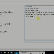 How To Span Colums Html Table