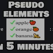 Learn CSS Pseudo Elements In 5 Minutes