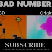 BAD NUMBER GD Vs Original